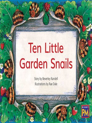cover image of Ten Little Garden Snails